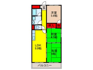 グランシャリオの物件間取画像